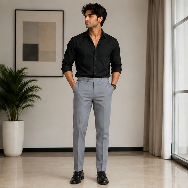 Daily Wear Formals — Light Grey