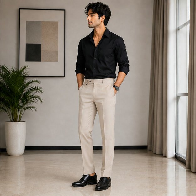 Daily Wear Formals — Beige - Image 2