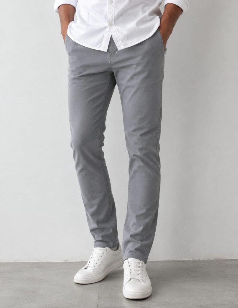 Cotton Pants — Cool Grey