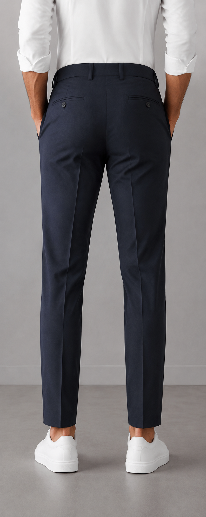 Premium Imported Fabric Formal Pant — Navy